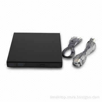 USB2.0 External CD-ROM Drive with 24x CD-ROM Reading Speed, Used for Any PCs
